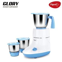 Pigeon Glory मिक्सर ग्राइंडर, 3 स्टेनलेस स्टील जार के साथ  (Pigeon Glory Mixer Grinder, With 3 Stainless Steel Jars)